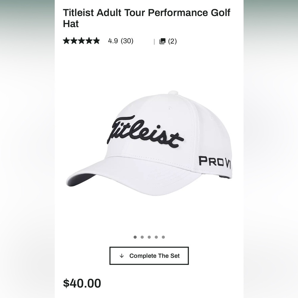 Titleist Hat - image 6